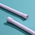 thumbnail image 1 of Yiannan Tension Curtain Rods 16-76 Inches,Spring Adjustable White Curtain Rod for Bathroom,Windows,Kitchen,Doorway,Cupboard Bars, 1 of 8