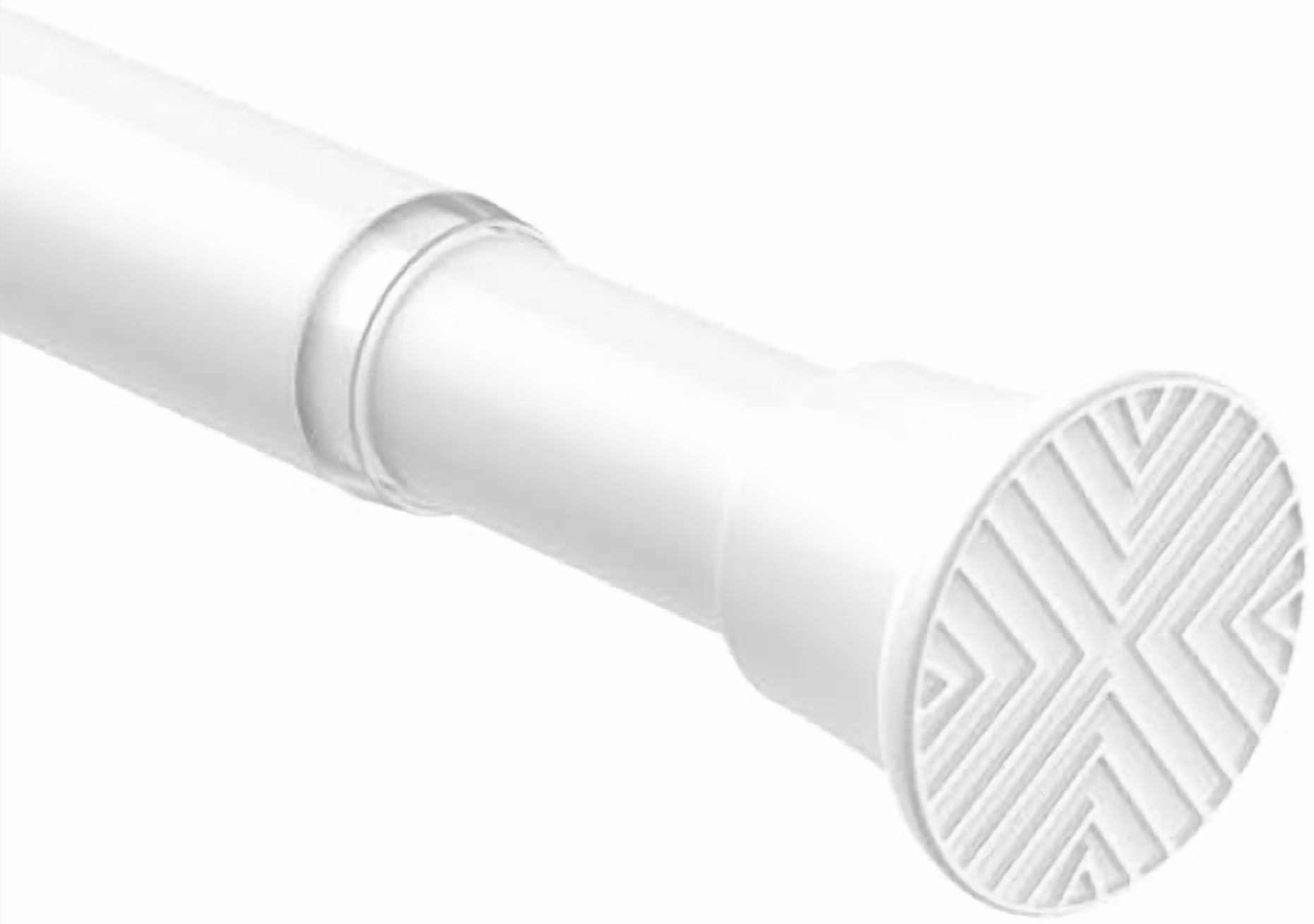 Tension Curtain Rods for Windows 24-48Inch Spring Tension Rod ...