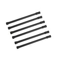 Tension Rod 6Pack Adjustable Spring Steel Cupboard Bars Tension Curtain