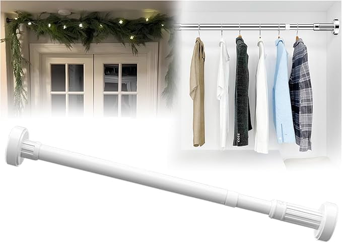 Garland Holder For Fireplace Mantle – Adjustable, No-Drill Hanger For Stockings & Christmas Decor – Gold Finish, 3 Pack