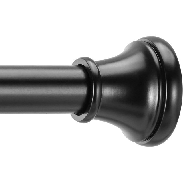 Tension Rod No Drill, NonSlip Spring Tension Rods for Closet & Window