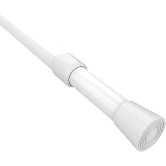 Tension Rods Room Divider, Adjustable Curtain Tension Rods, 24-45 Inch Large Curtain Rod, No Drilling Tension Pole for Kitchen, Bathroom, Cupboard, Wardrobe, Window, Bookshelf DIY Project 1 count
