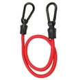 thumbnail image 1 of Tension Rope Expander Bungee Cord Elastic Tie Strap String with Carabiner Hook, 60cm/120cm Size Cycling Luggage Strap, 1 of 9