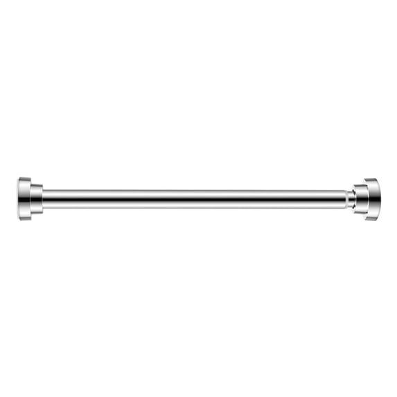 Tension Shower Curtain Rod 16-22 Inches, Heavy Duty Non-Slip Adjustable Spring Rod, No Drilling Stainless Steel Curtain Rod for Bathroom & Kitchen