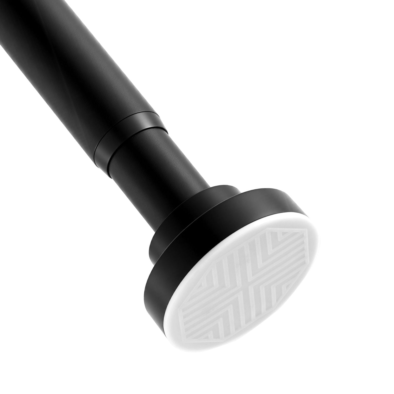 Tension Shower Curtain Rod, 28-76 Inch Adjustable Stainless Steel, 53 lbs Load Capacity with Brackets, Drill-Free Installation, Rust-Resistant for Bathroom