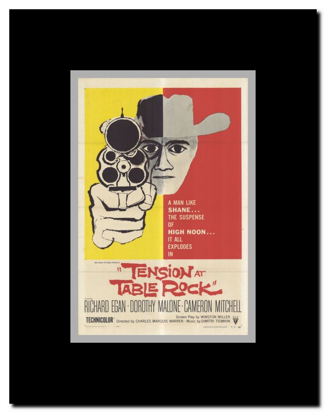 Tension at Table Rock Framed Movie Poster