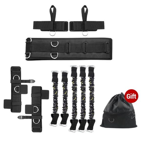 Tension band,Resistance Bands Set Speed And Bands Muay Thai Bands Set Speed Combat Speed And Resistance Twirltide 200lbs Hxber Black 200lbs