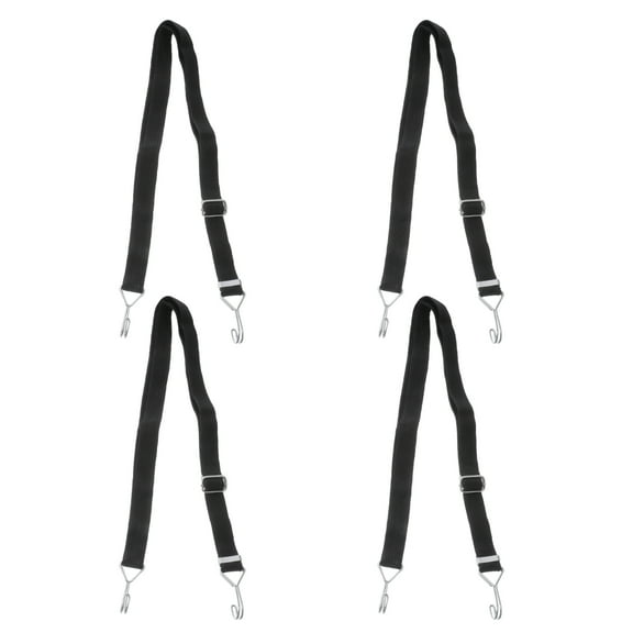 WRITWAA Quick Release Bungee Cords Adjustable Straps Heavy Duty Elastic Tie Down Rope for Outdoor Camping and Securing Gear