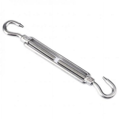 Tensioner, Shade Sail Hardware Kits, Multipurpose Snap Hook Wire Rope Tension Turnbuckles Hook for Seats, Steel Wire, Tent, Patio Fence Posts M16