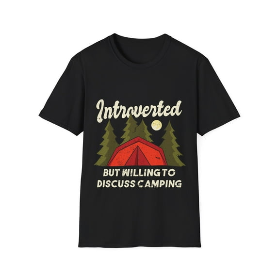 Tent Camping Outdoor Lovers Men Women Graphic Tee