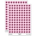 thumbnail image 1 of Tent Camping 200+ Round Stickers - Light Pink - Gloss Finish - 0.50" Size, 1 of 3