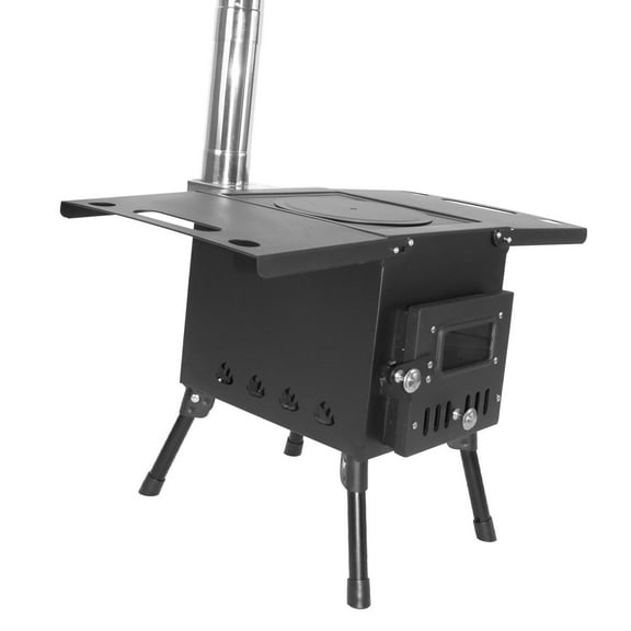 Tent Camping Wood Stove Foldable Wood Burning Stove For Outdoor Camping Hiking