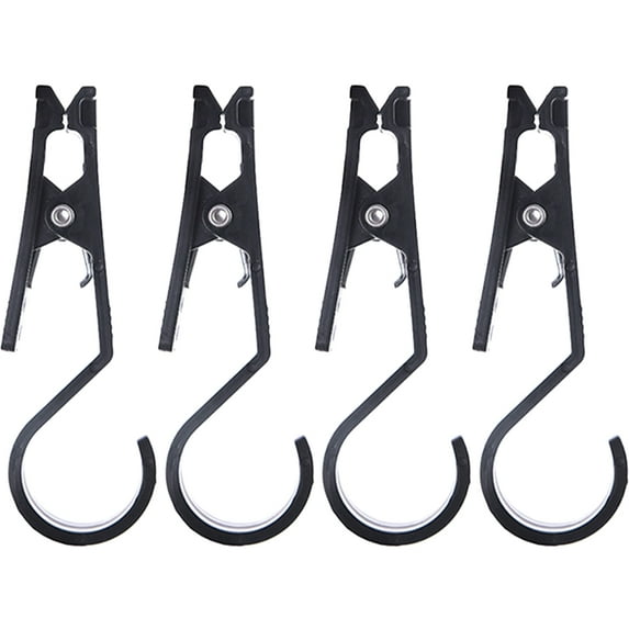 Tent Clip Clips Outdoor Clamp Tarp Hook Light Curtain Awning Hooks Camping Hanging Plastic String Lock Rv Canopy Grip