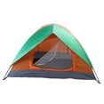 thumbnail image 1 of Tent for Kids, Princess Castle Play House for Child, Orange & Green Outdoor Indoor Portable Kids Children Play Tents for Girls, Birthday Gift 2-Person Double Door Camping Dome Tent for Boys, 1 of 8