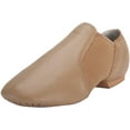 thumbnail image 1 of (Tent Leather Upper Jazz Shoe Slip-on for Women and Men's Dance Shoes, 1 of 7