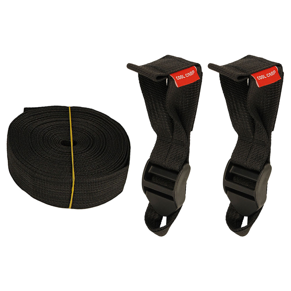 Tent Pole Holder Tarp Bungee Cords for Camping Buckle Awning Frame