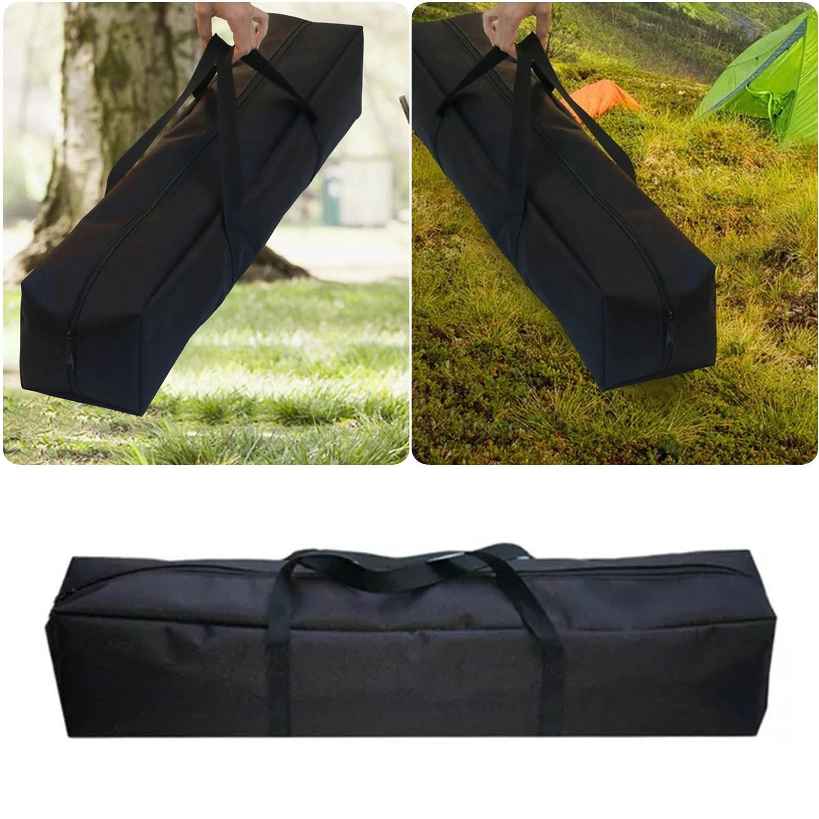Tent Pole Storage Bag With Handle Camping Equipment Replacement Pouch