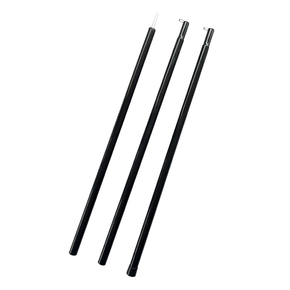 Tent Pole,Thicken Iron Canopy Rod Shelter Poles Support Rod Splicetype ...