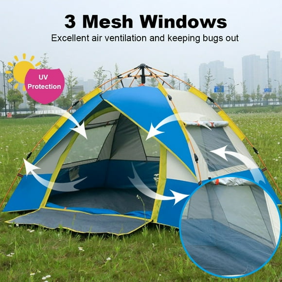 Tent,Portable Tent 2-3/3-4 Tent 2-3/3-4 Person Tent Person Tent Pop Pop Tent Water-resistant Portable Windproof Tent Portable Qisuo Portable Cabin Tent 2/3/4 Iuppa