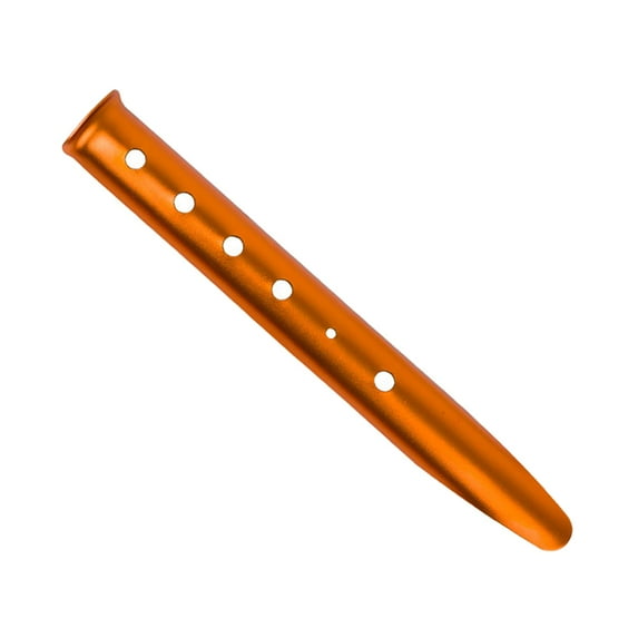 Tent Stakes Pegs Tent Nails Stake Portable Beach Anchor Garden Stakes Camping Tents Nails Ground Nails for Canopy Picnic Tarp Awning Shelter Orange