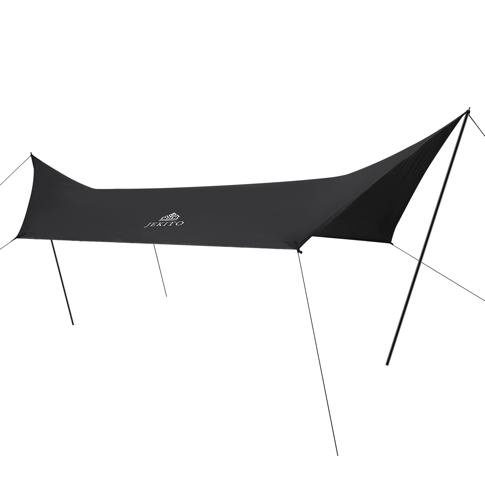 Tent Tarp, 18.04ftx9.58ft Waterproof Camping Tarp with 2