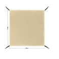 thumbnail image 1 of Tent Tarp Cover Sun Shelter Rainproof Tent Cover WaterproofTent Head Cloth Cover, Beige 56*56cm, 1 of 6