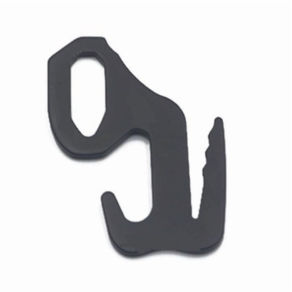 Tent Tether Fastener Hook Rope Tightener Aluminum Alloy Hook Tight Rope Buckle Flexible Rope Tightening Mechanism