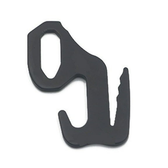 Tent Tethers Fastener Hook Rope Tightener Aluminum Alloy Hook Tight Rope Buckle Flexible Rope Tightening Mechanism