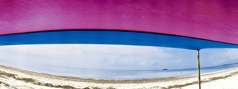 Tent on the beach Watamu Kenya Canvas Art - Panoramic Images (27 x 9)