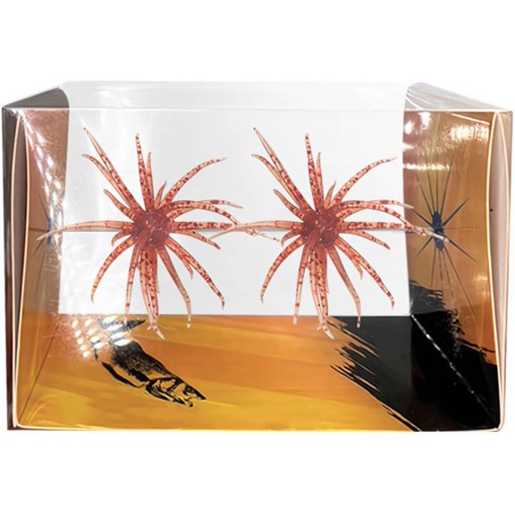 Tentacle Creature Lure,Finesse Lifelike Fishing Lures with Multiple Tentacles,Soft Plastic Baits for Bass Fishing,Drop Shot,Wacky Rig/Neko Rig and Finesse,Slow Sinking