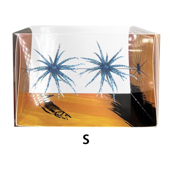 Tentacle Creature Lure,Finesse Lifelike Fishing Lures with Multiple Tentacles,Soft Plastic Baits for Bass Fishing,Drop Shot,Wacky Rig/Neko Rig and Finesse,Slow Sinking