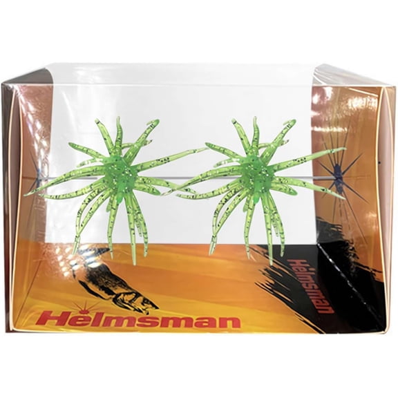 Tentacle Creature Lure, Soft Plastic Baits for Bass Fishing, Sea Urchin Soft Worm for Drop Shot, Wacky Rig/Neko Rig and Finesse, Slow Sinking