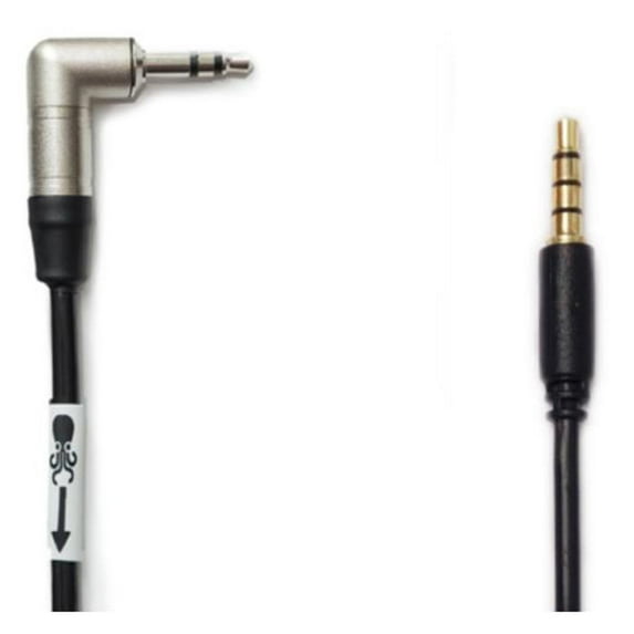 Tentacle Sync Tentacle Sync C12 Compatible with iPhone Sync, Right Angled 3.5mm Mini Jack to Straight Mini Jack Cable