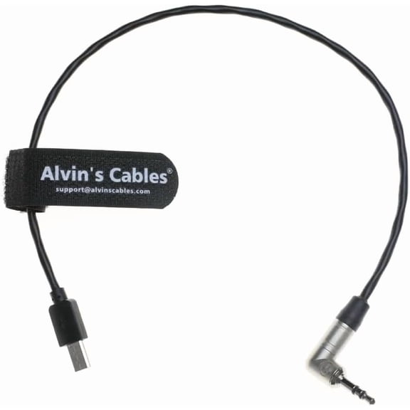 Tentacle Timecode Cable for Sony FX3 FX30 A7S3 A1 Camera 3.5mm TRS to Micro USB