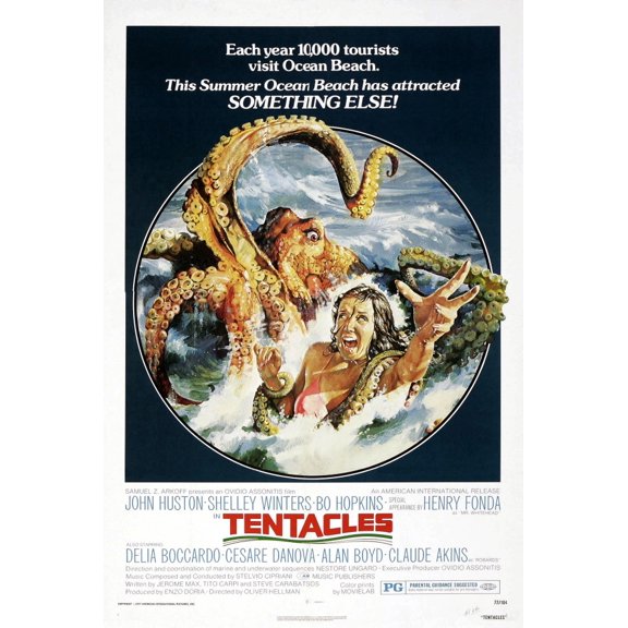 Tentacles (Aka Tentacoli) Us Poster 1977 Movie Poster Masterprint (11 x 17)