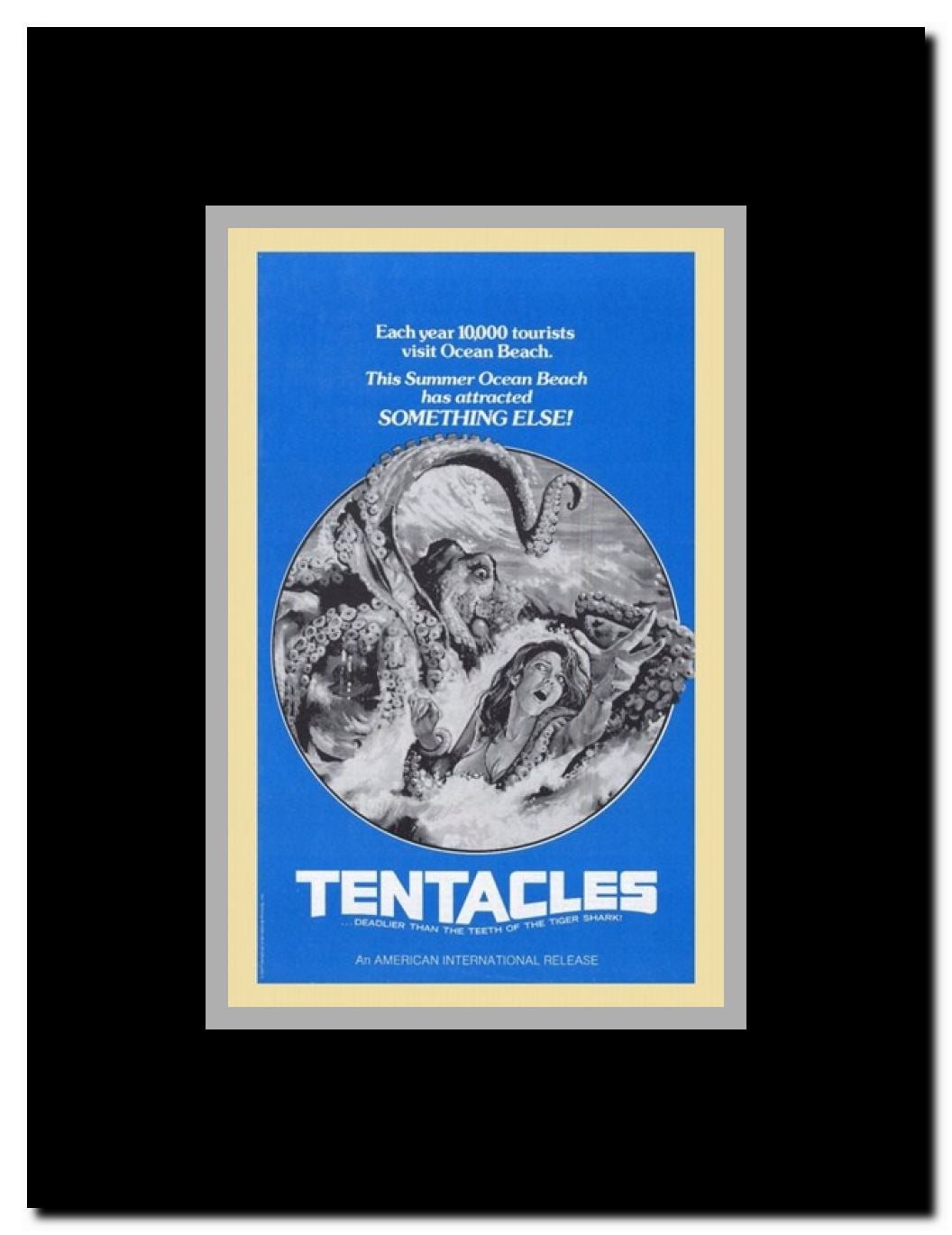 Tentacles Framed Movie Poster