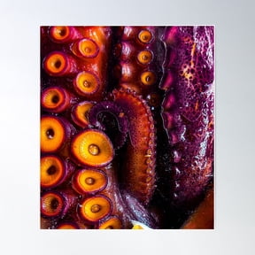 Tentacles Poster Wall Art Modern Wall Decor For Living Room Bedroom Art Home Decor Office Wall Art