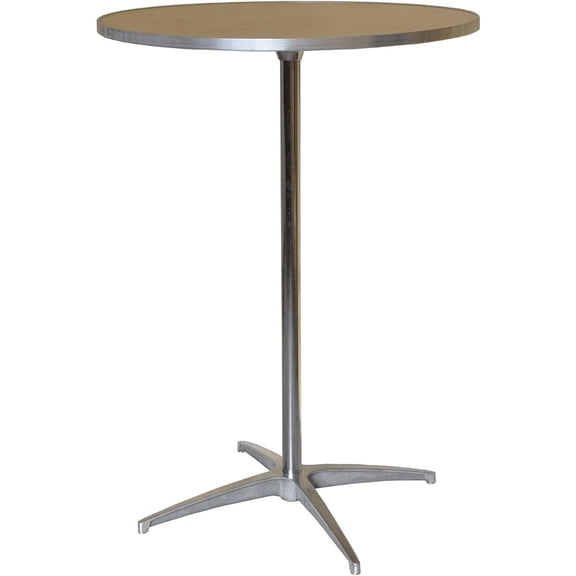 TentandTable Adjustable Cocktail Table, Commercial Grade High Top Outdoor & Indoor Banquet Tables with Aluminum Edge for Weddings, Patio, Parties, Restaurants