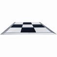 thumbnail image 1 of TentandTable Checkered Sparkle Portable Commercial Dance Floor - Indoor & Outdoor, 21 ft x 21 ft, 1 of 8