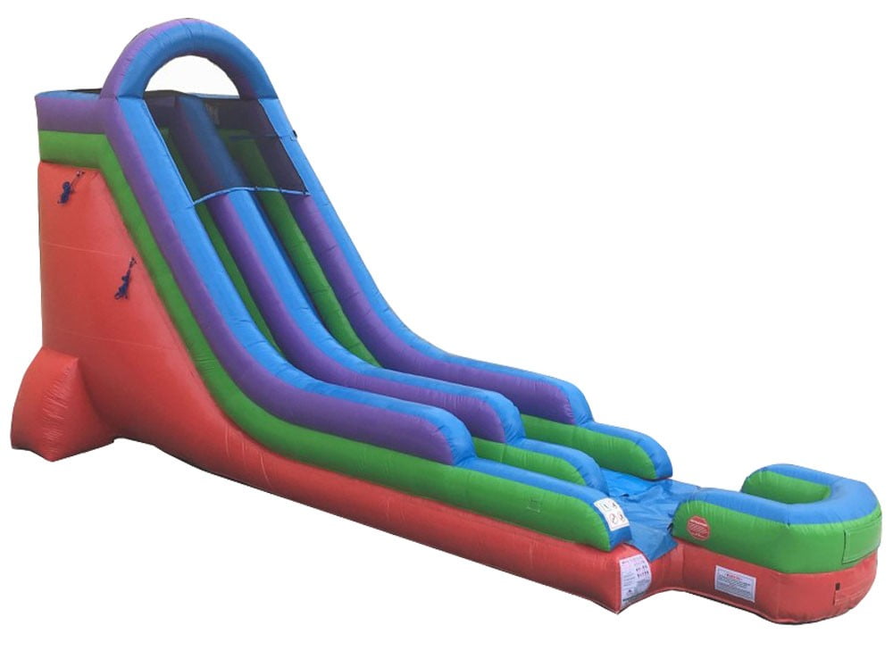 TentandTable Commercial Inflatable Water Slide, Retro with Blower, 18'