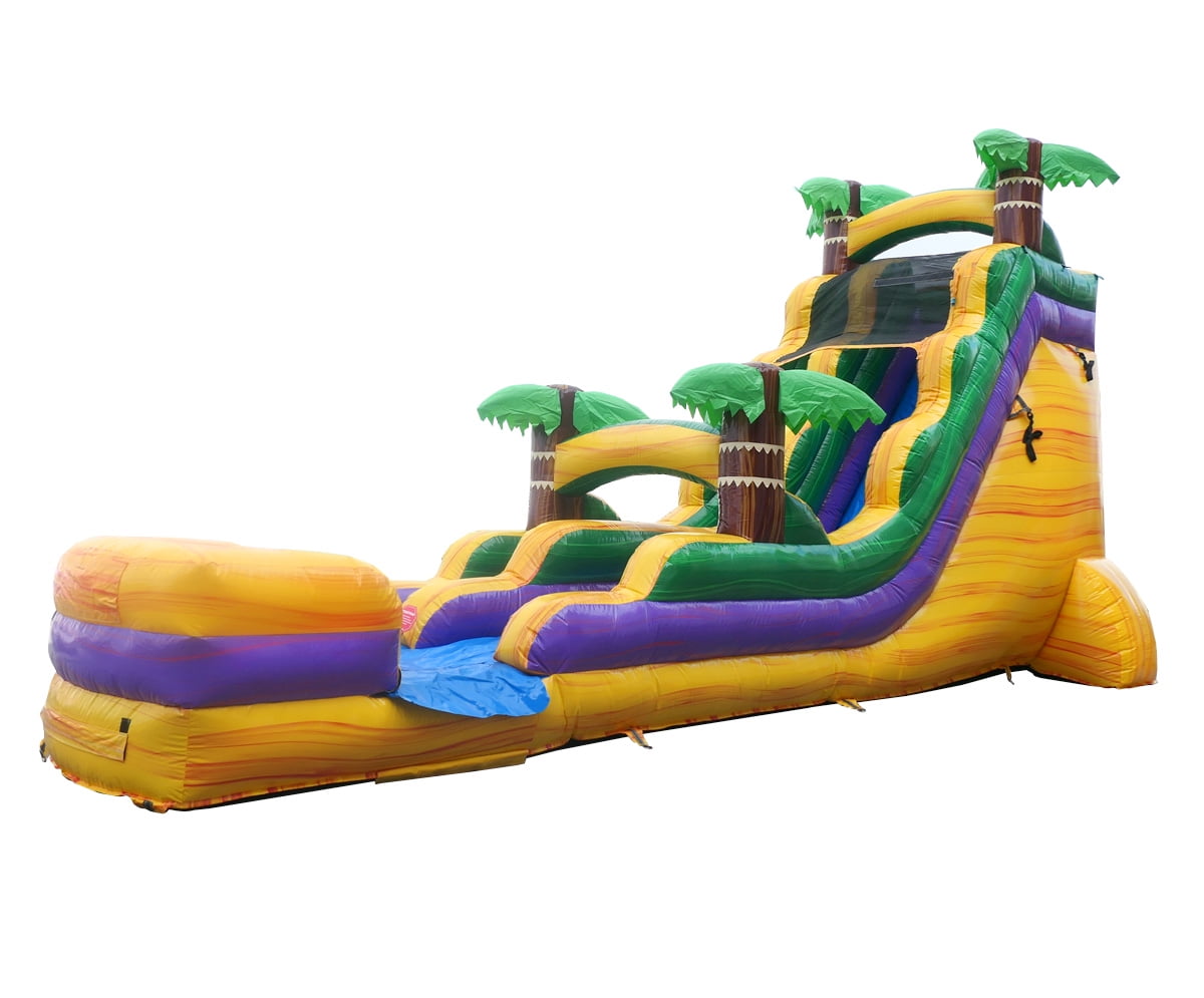 Free shipping!18'H Bubble Bump Slide Wet n Dry(Green)-1001 for sale –  Tophopinflatables