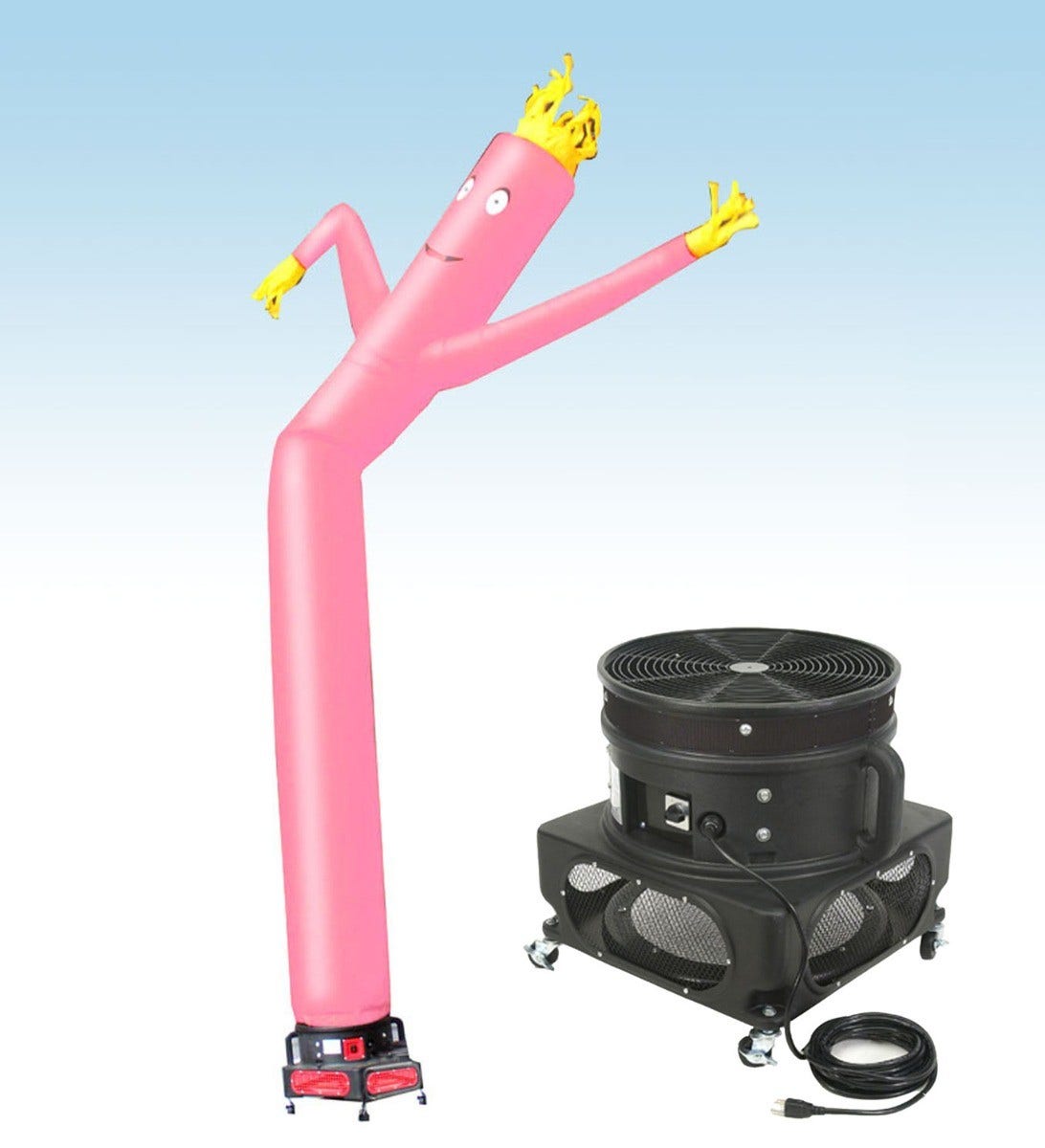 Pvc Fly Inflatable Tube TentandTable Fly Guy Inflatable Tube Man with Blower - Standard Pink ...