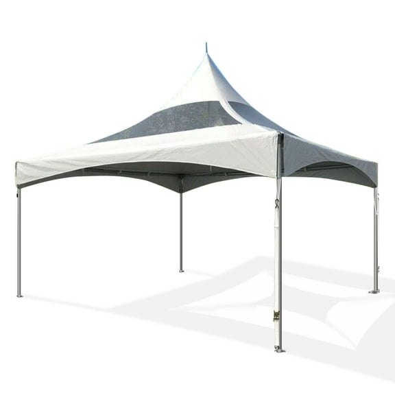 TentandTable High Peak Frame Outdoor Canopy Tent, Clear, 20 ft x 20 ft