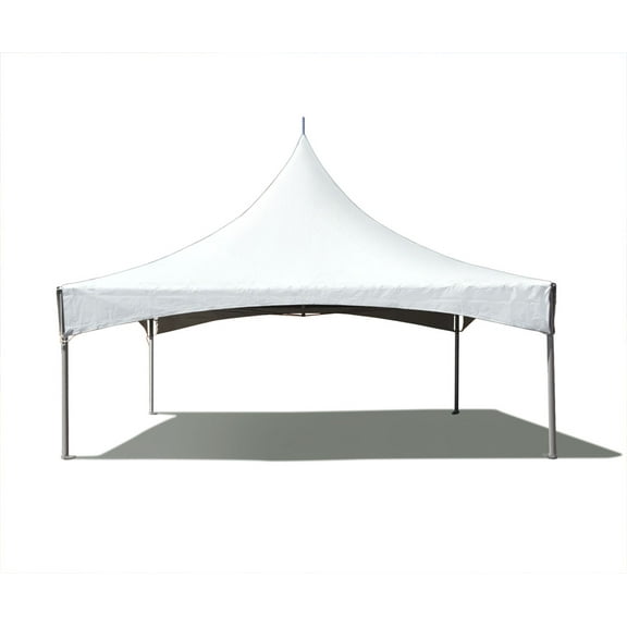 TentandTable High Peak Frame Outdoor Canopy Tent, White, 20 ft x 20 ft