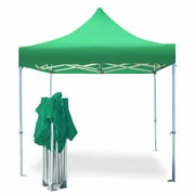 TentandTable Instant Beach Outdoor Canopy Pop Up Tent, Green, 10 ft x 10 ft