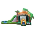 thumbnail image 1 of TentandTable Mega Inflatable Water Slide Bounce House Combo with Blower, Dinosaur, 1 of 6