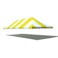 thumbnail image 1 of TentandTable Outdoor Wedding Canopy Event Pole Tent, Top Only, Yellow, 20 ft x 40 ft, 1 of 2