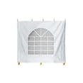 thumbnail image 1 of TentandTable Party and Canopy Premium Blockout Cathedral Sidewall, SIDEWALL ONLY, 7' x 10', 1 of 8
