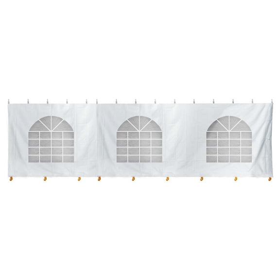 TentandTable Party and Canopy Premium Blockout Cathedral Sidewall, SIDEWALL ONLY, 8' x 30'
