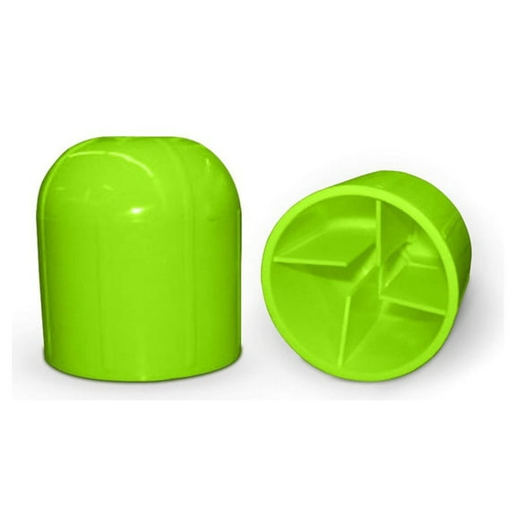 TentandTable Plastic Tent Stake Cap Protective Cover, Green, 100 Pack